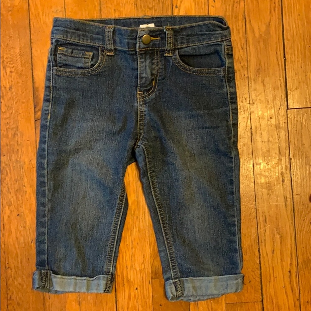 Girls Capri Jeans